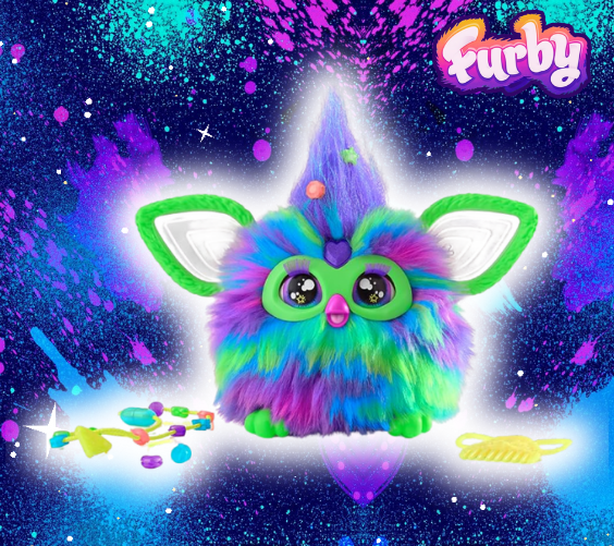ของแท้🇺🇸📢 ตุ๊กตาเฟอร์บี้Furby Galaxy Edition, Glow in The Dark, เครื่องประดับแฟชั่น 15 ชิ้น ราคา 3,590 บาท