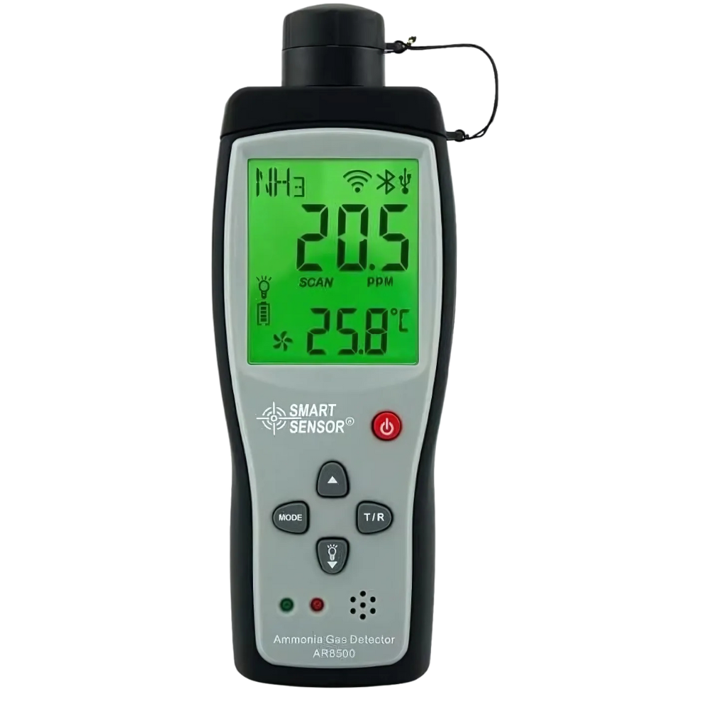 Smart Sensor รหัส AR8500 เครื่องวัดแก๊สแอมโมเนีย, Ammonia ( NH3 ) gas detector,measuring range:0~100PPM(resolution: 0.1PPM)