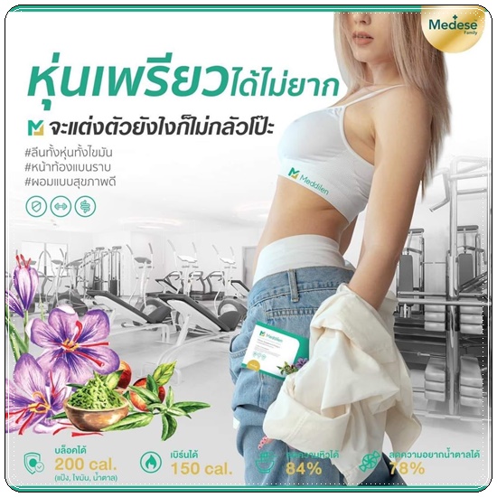 เมดดิลีน Meddilen คุมหิว สูตรคุณหมอ