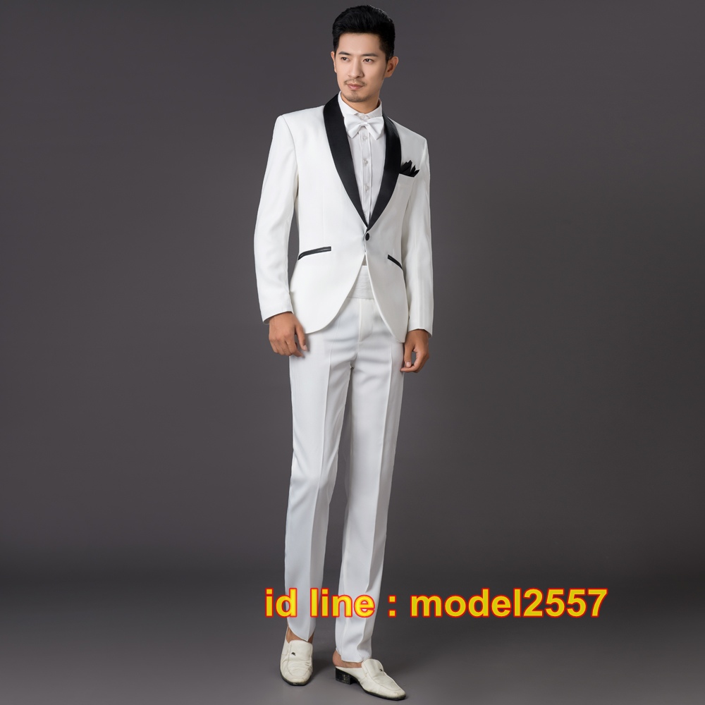 JM6102004 ชุดเสื้อสูทงานเลี้ยงผู้ชายสูทเจ้าบ่าวงานแต่งงาน (pre) JM6102004 ชิ้น