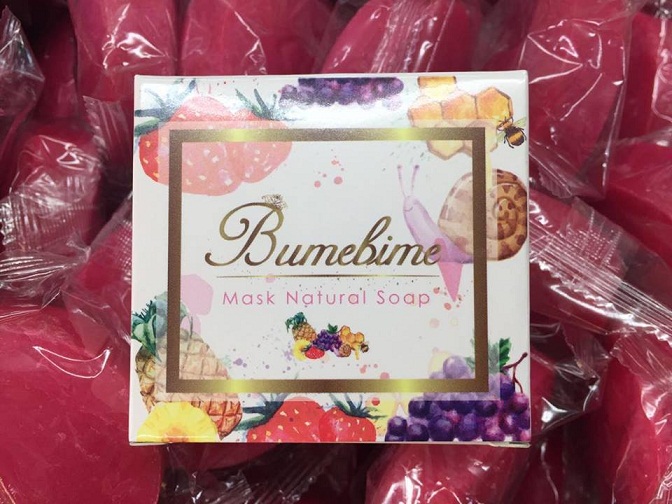 ขาย สบู่มาร์คผิวบุ๋มบิ๋ม (Bumebime Mask Natural Soap)