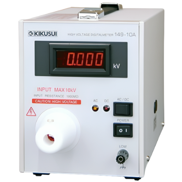 Kikusui รุ่น 149-10A โวลต์มิเตอร์แบบดิจิตอลอ่านค่าแรงดันไฟฟ้าตัวเลข,High voltage digital voltmeter(10kv)