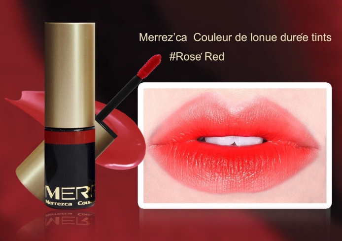 เมอร์เรซกาทิ้น สูตรน้ำ กันน้ำ กันเหงื่อ (MERREZ'CA Couleur de Lonue Dure'e Tints)
