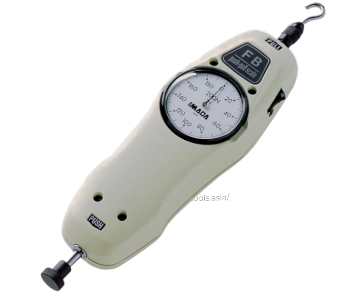 Imada รหัส FB-20K เครื่องวัดแรงดึงและแรงดันแบบอนาล็อค,Push Pull Force Gauge Imada20kgf.