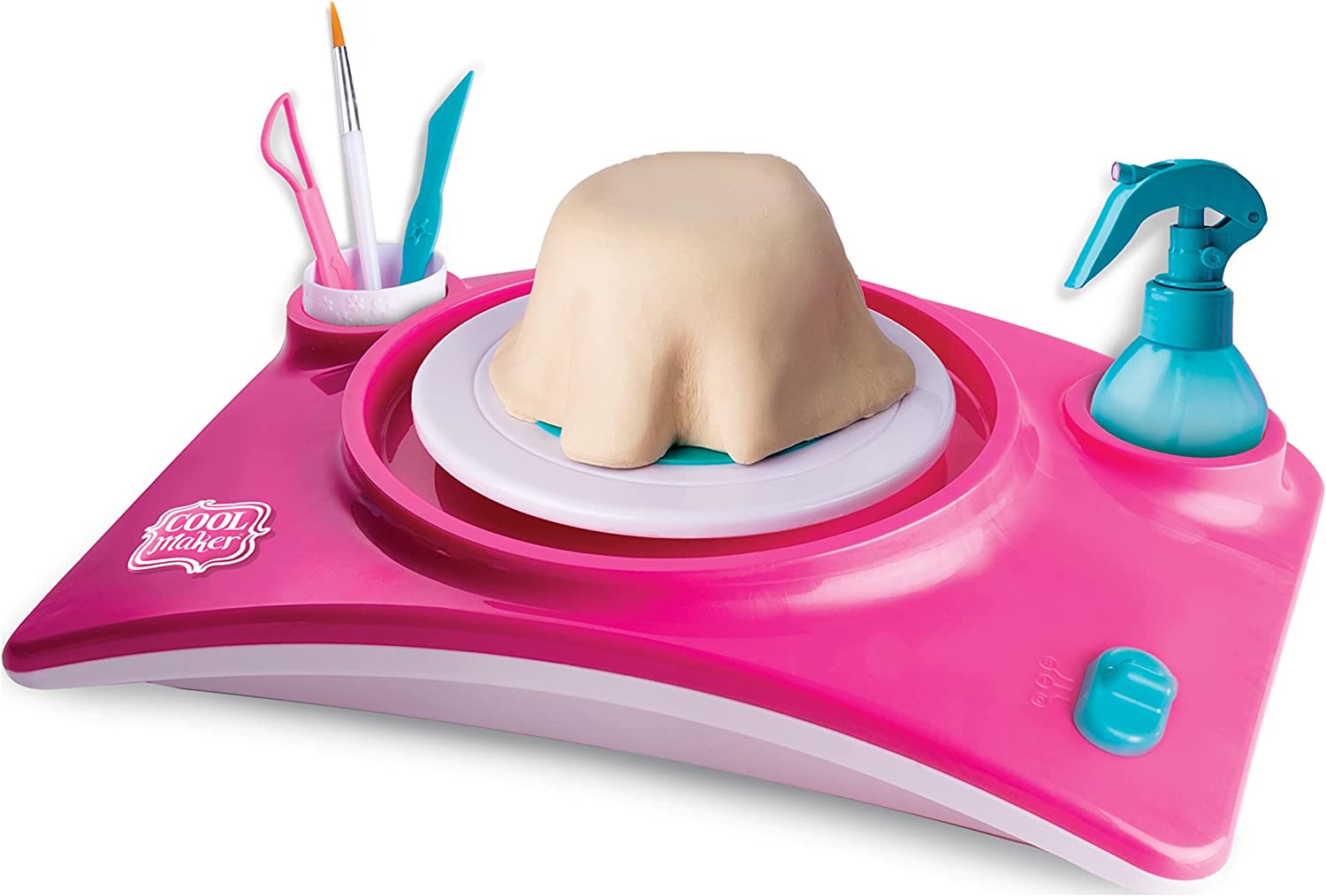 ชุดกิจกรรมเครื่องปั้นดินเผา Cool Maker, Pottery Studio, Clay Pottery Wheel Craft Kit for Kids Aged 6 and Up (Edition May Vary) ราคา 990 บาท