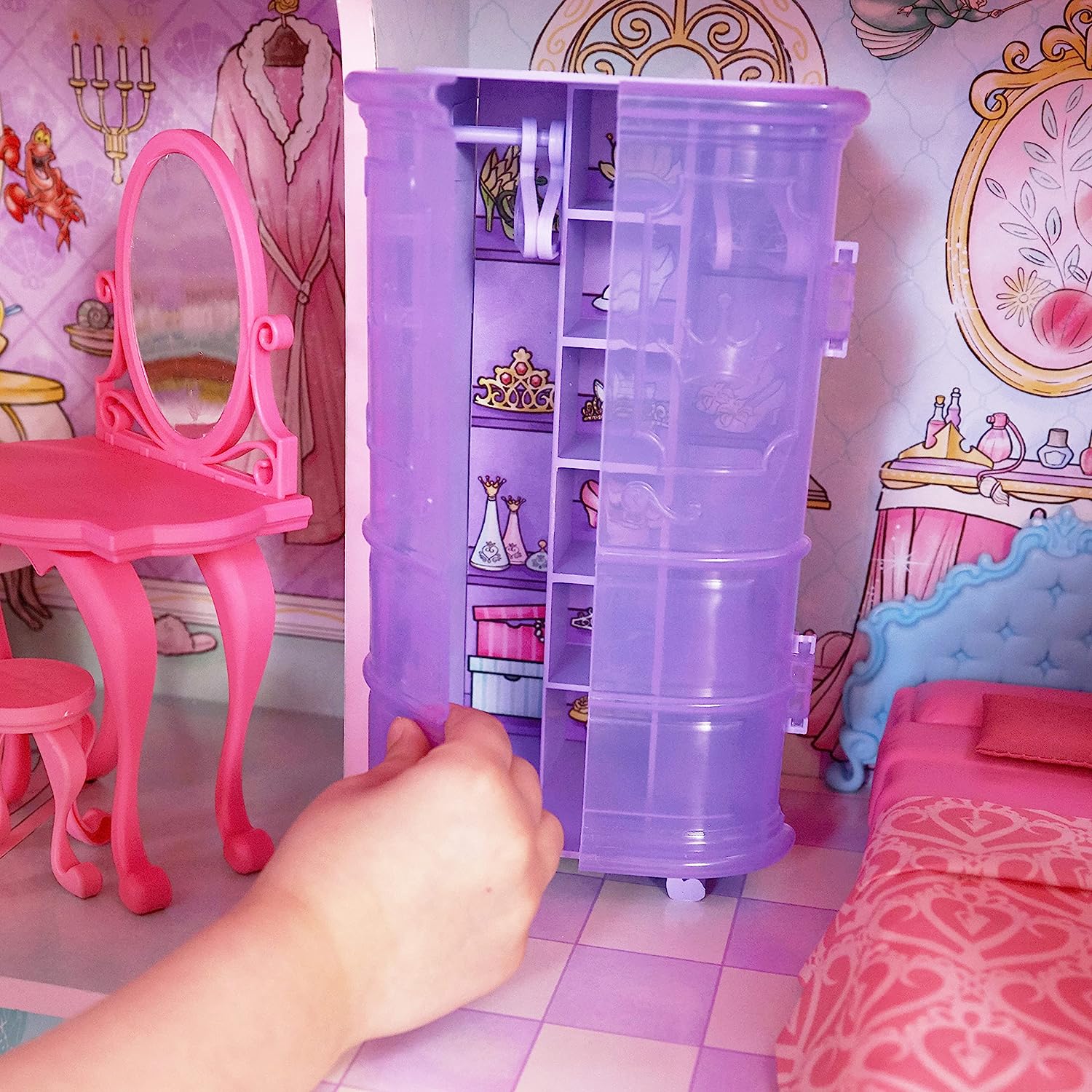 บ้านตุ๊กตา KidKraft Disney Princess Dance & Dream Wooden Dollhouse Ages 3+ ราคา 9,990.-