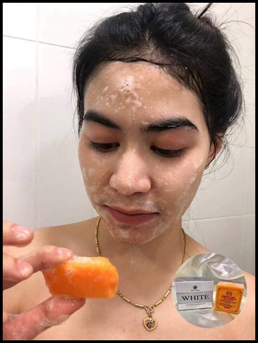 สบู่คอลลาเจน ไวท์เอสเซนส์ White Collagen Soap