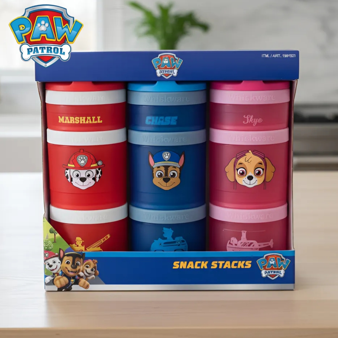 🎉นำเข้า📢 พกพาง่าย ไม่หกเลอะเทอะ! Whiskware Snack Containers!ให้มื้ออาหารว่างของลูกสนุกขึ้น 10 เท่า ราคา 1690 บาท