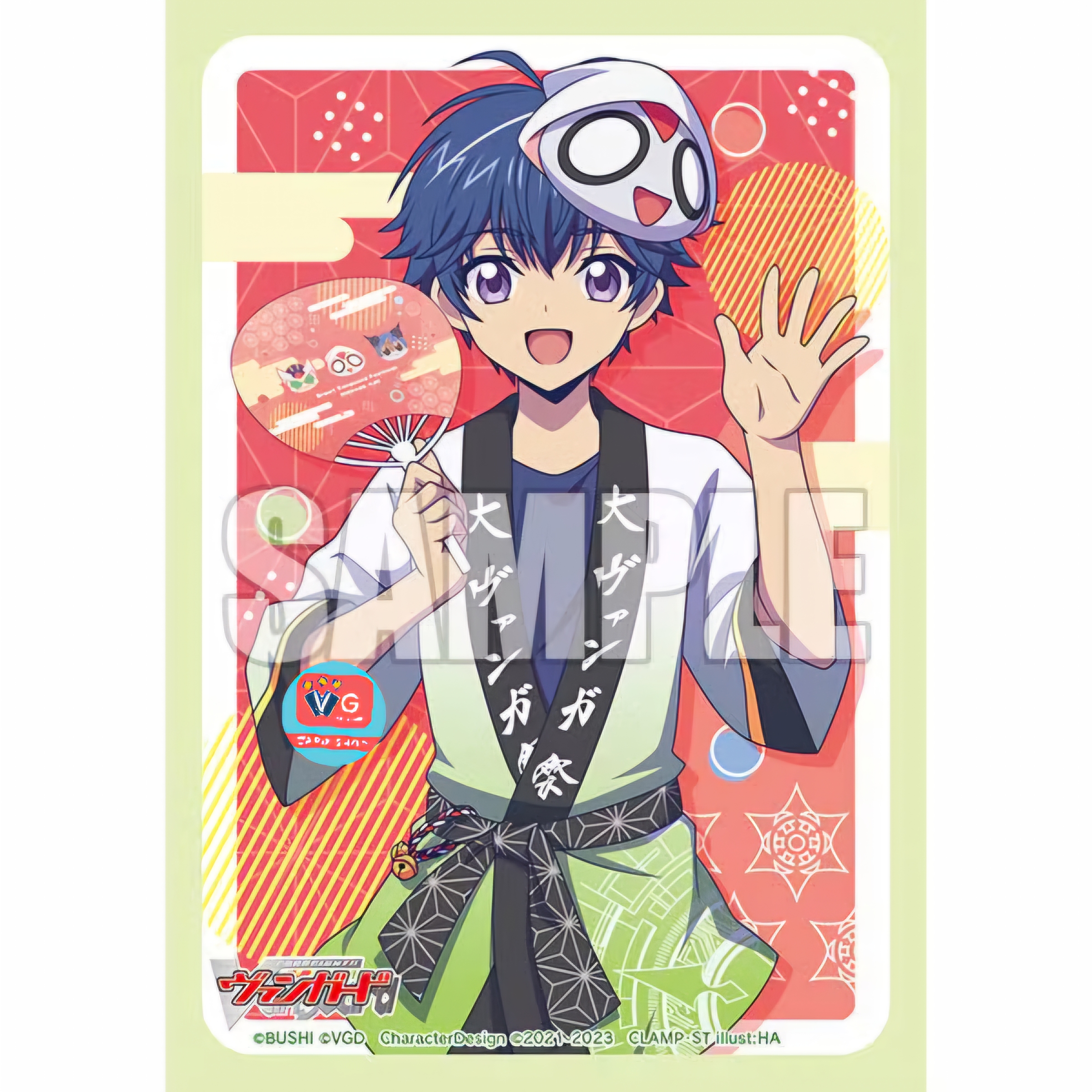 สลีฟแวนการ์ด Bushiroad Sleeve Collection Mini Extra Vol.100 [Vanguard Grand Festival 2023] Yu-yu Kondo ซองใส่การ์ดแวนการ์ด