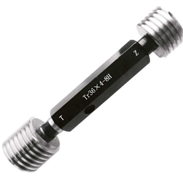 Tr11×3-7H เกจวัดเกลียวในชนิดเกลียวสี่เหลี่ยมคางหมูสำหรับเกลียวเมตริก , Trapezoidal(Tr) thread ring gauges for metric ISO trapezoidal threads DIN 103,(Go/NoGo) Tr 11×3