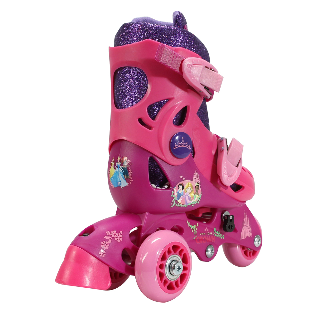 รองเท้า โรลเลอร์เบลด Disney Princess Glitter Convertible Roller Skates by PlayWheels™ ราคา 2,390 บาท
