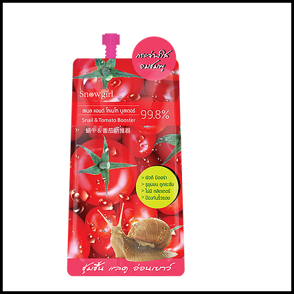 สโนว์เกิร์ล สเนล แอนด์ โทเมโท บูสเตอร์ Snowgirl Snail & Tomato Booster