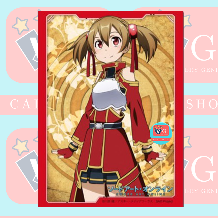 สลีฟบัดดี้ไฟท์ Bushiroad Sleeve Collection HG Vol.456 Sword Art Online - Silica ซองใส่การ์ด 60 ใบ สลีฟโปเกมอน