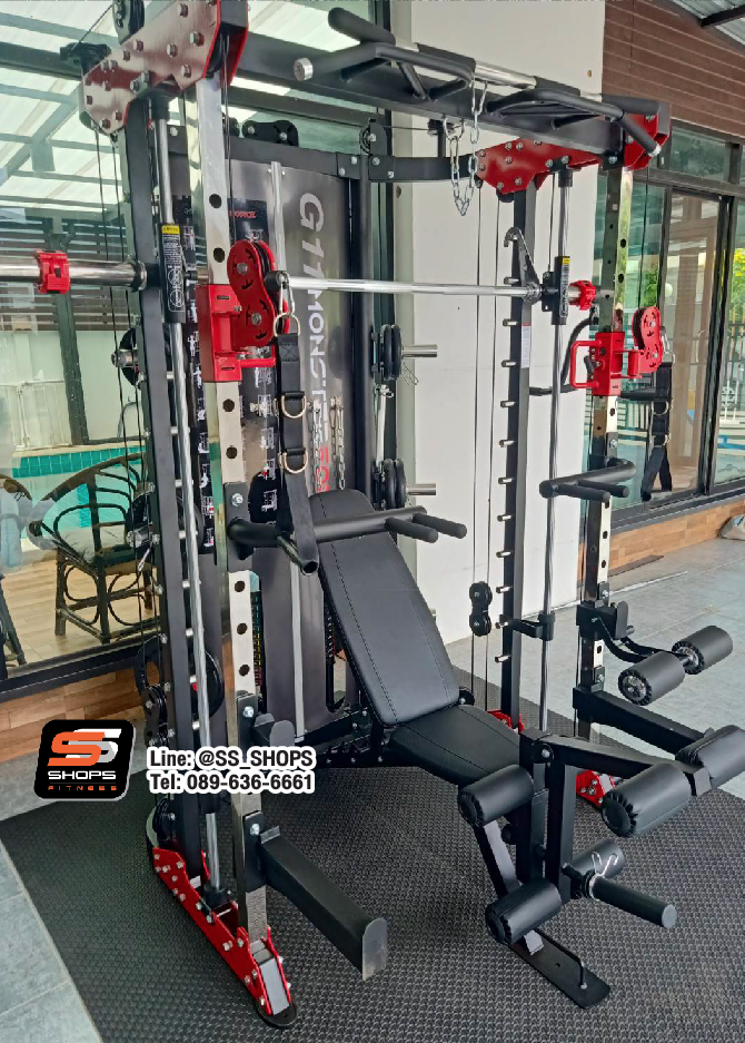 Jammer Arms แจมเมอร์ อาร์ม อุปกรณ์เสริมใช้กับ Smith Machine MONSTER FORCE G11 สมิทแมชชีนG11