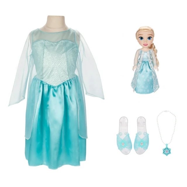 นำเข้า🇺🇸 ชุดเซ็ทเจ้าหญิงเอลซ่าพร้อมตุ๊กตาDisney Classic Elsa 15 inch Doll with Dress and Accessory , ราคา 1,690 บาท