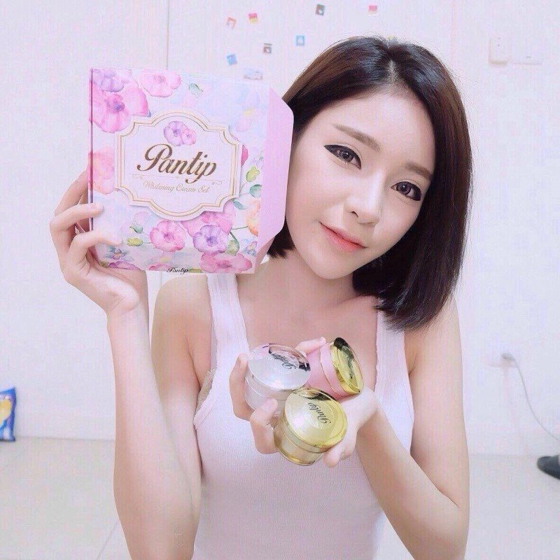 ครีม พรรณทิพย์ เซตหน้าขาว เงา เด็ก (Pantip Whitening Cream Set)