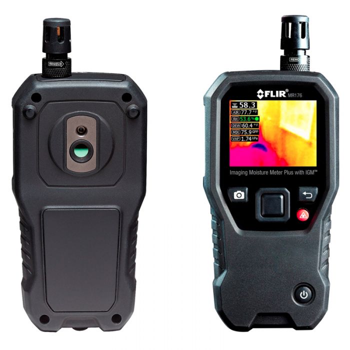 FLIR รุ่นMR176เครื่องวัดความชื้นแบบมัลติมิเตอร์พร้อมภาพความร้อน เครื่องวัดความชื้นMulti-moisture meter with thermal image Moisture meter MR176