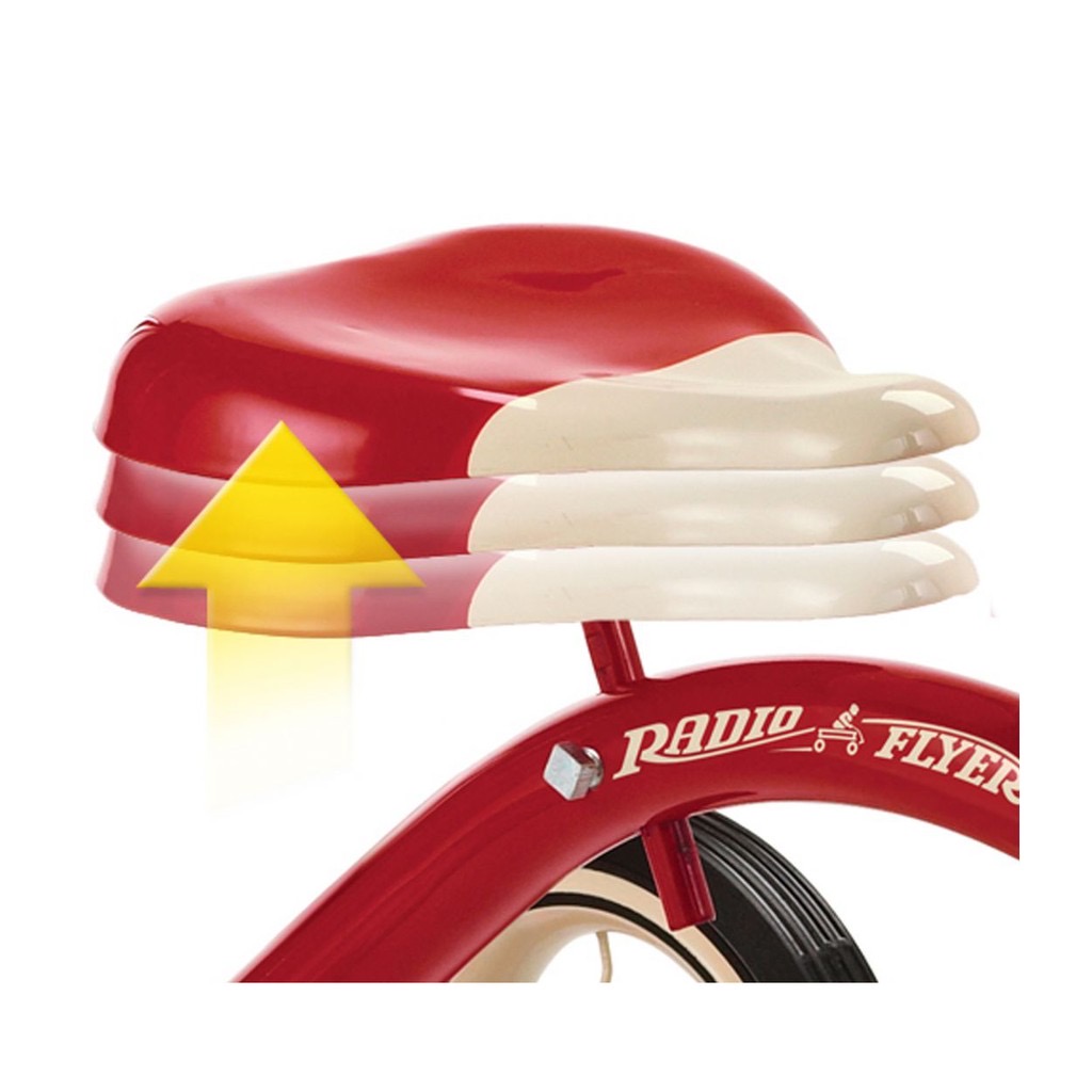 รถจักรยานสามล้อ Radio Flyer รุ่น Classic Red Dual Deck Tricycle สีแดง