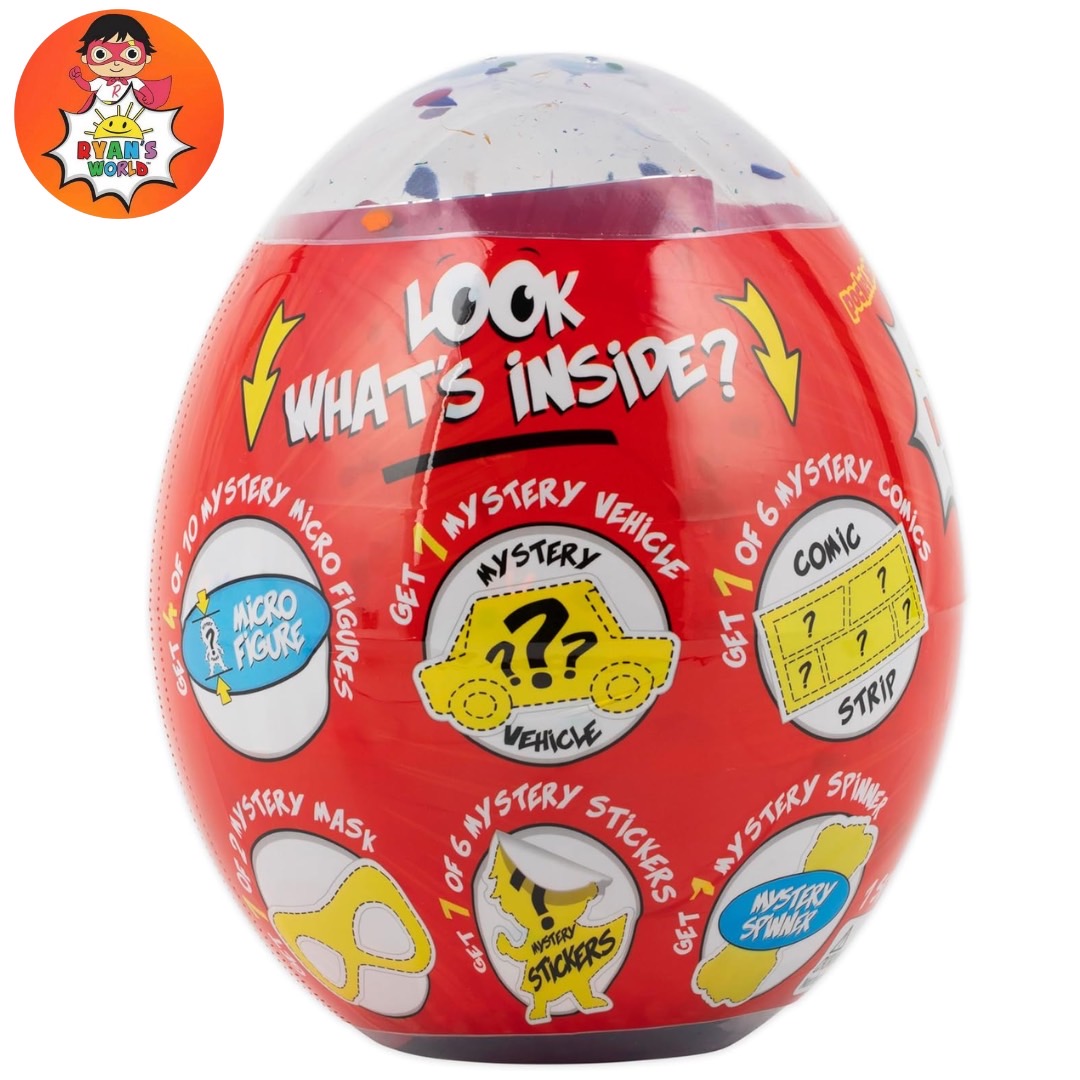 นำเข้า 🇺🇸 ไข่มหัศจรรย์ Mega Microverse จาก Ryan’s World The Movie! 🥚✨ของเล่นลับๆ เข้าคอลเล็กชันวัย 3+ สนุกไม่ซ้ำใคร ราคา 990 บาท