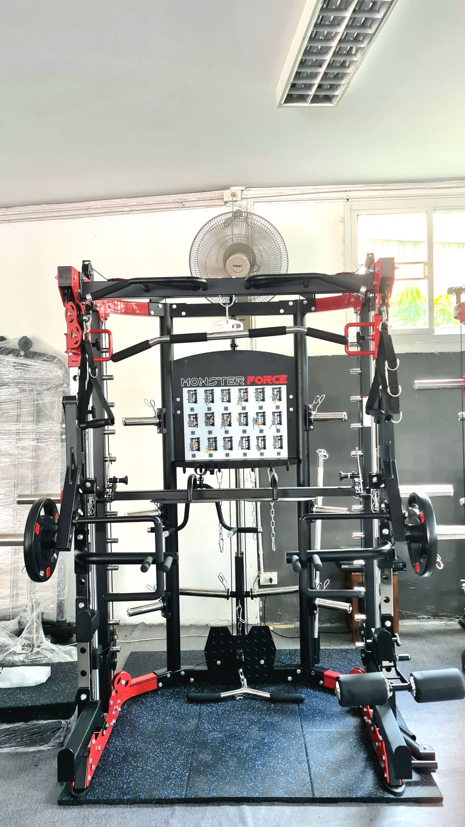 Jammer Arms แจมเมอร์ อาร์ม อุปกรณ์เสริมใช้กับ Smith Machine MONSTER FORCE G11 สมิทแมชชีนG11