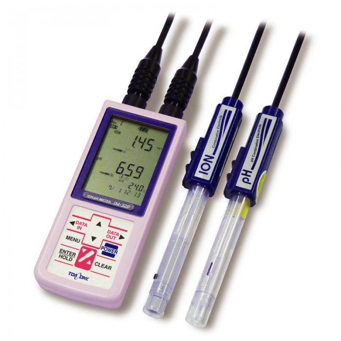 TOA Dkk รุ่น HM-30P เครื่องวัดค่าความเป็นกรดด่างแบบพกพา,Portable pH Meter,Meas.range:pH:0.00～14.00,Temp:0～99.9℃
