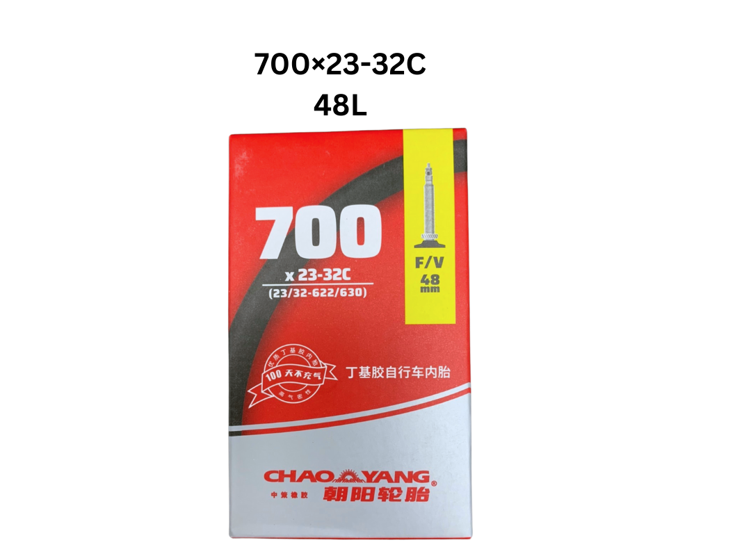 ยางในจักรยาน Chaoyang สำหรับจักรยานเสือหมอบ ขนาด 700C