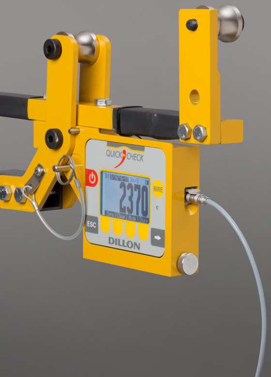 Dillon รุ่น CTM2-2000 เครื่องวัดแรงตึงเส้นลวดแบบดิจิตอล,Quick-Check Cable Tension Meter 2000lb/10kN/1000kg