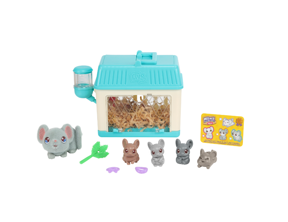 นำเข้า USA Little Live Pets: Mama Surprise Minis – Lil’ Mouse สําหรับเด็ก อายุ 5+ ปี ราคา 1,990 บาท