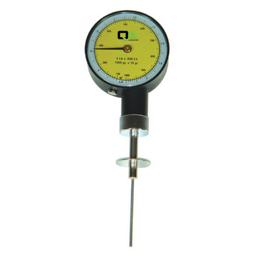 QA รุ่น FT-02 เกจกดวัดทดสอบความแข็งผลไม้,Fruit Penetrometer,dial range:1kg x 10grams