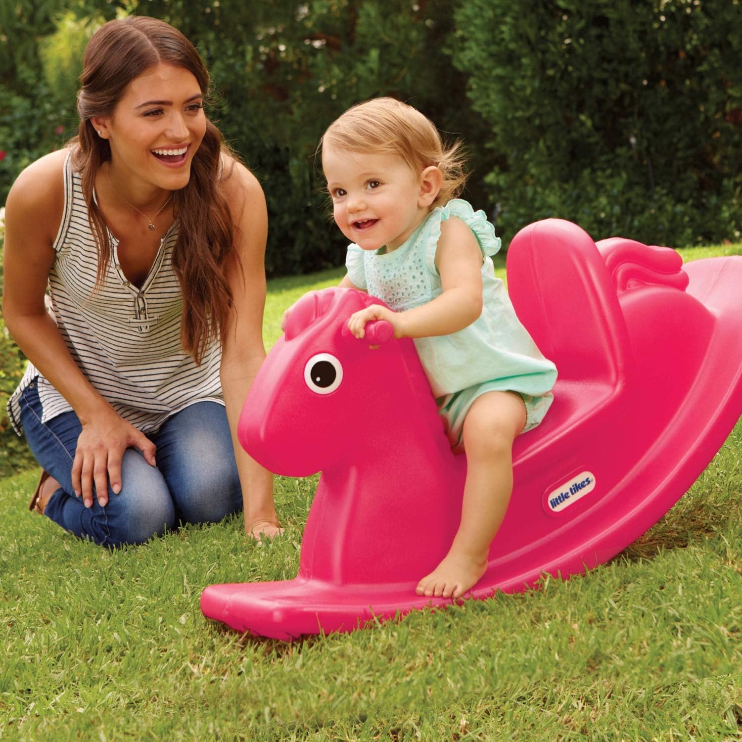 NEWม้าโยก 🎠 นำเข้า🇺🇸 ของแท้ 💯 Little Tikes Toy Rocking Horse - ม้าโยกน้อย Tikes สําหรับเด็กอายุ 18 เดือนขึ้นไป ราคา 3190 บาท