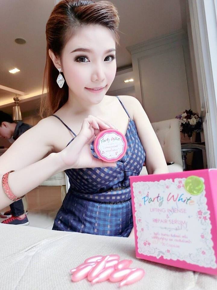 วิตามินเลเซอร์หน้าใส (lifting intense & repair serum By party white)