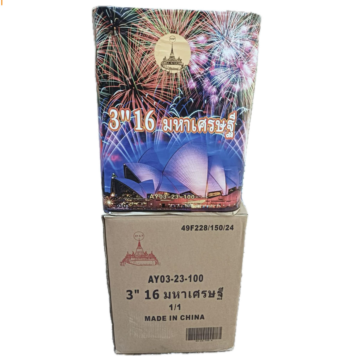 3 inches 16 shots AY03 billionaire Firework