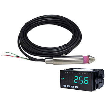 Satotech รุ่นMJ-PM-WL60-10เซ็นเซอร์วัดระดับน้ำ + จอแสดงผลดิจิตอลRiver pressure sensor + digital display MJ-PM-WL60-10