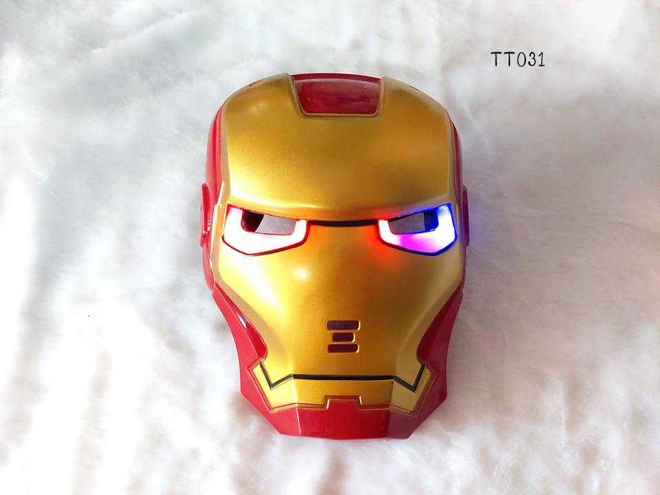 หน้ากากไอรอนแมน มีไฟ Iron man