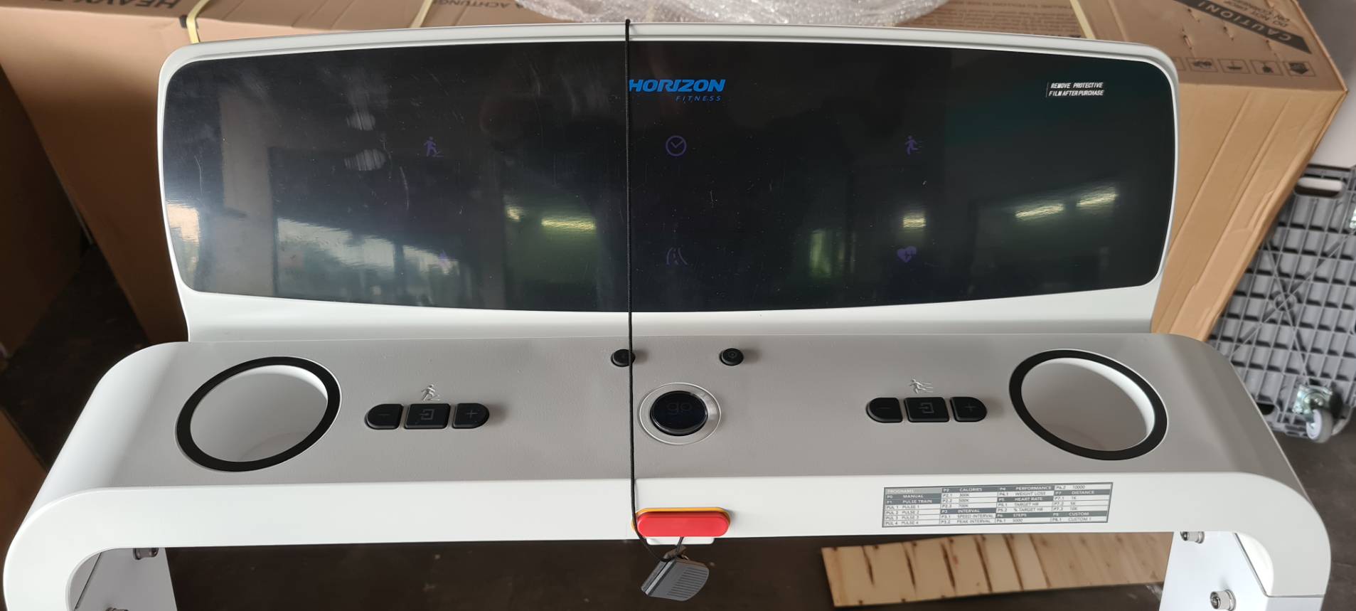 ลู่วิ่งไฟฟ้า Horizon OmegaZ ตัวโชว์