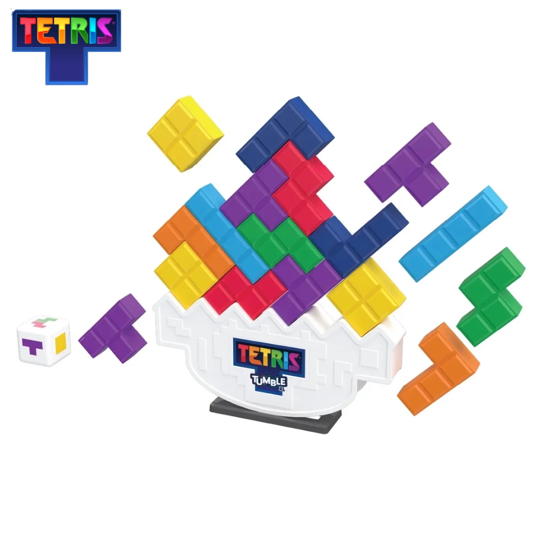 นำเข้า 🇺🇸 ✨Tetris ยักษ์ เกมสำหรับทุกคนในบ้าน🧱 Tetris XL Tumble Game ขนาด 6 ฟุต ราคา 7,590 บาท ค่าส่งเอกชน 350 บาท