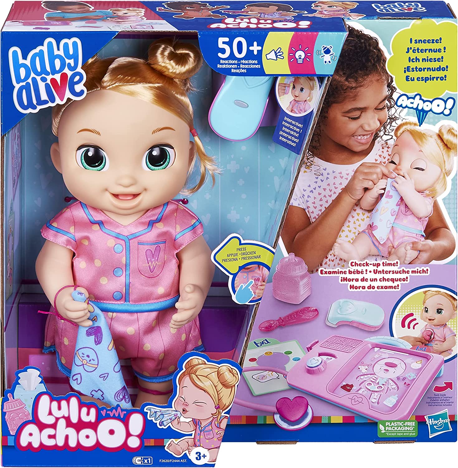 ตุ๊กตาBaby Alive Lulu Achoo Doll, Kids Ages 3+ ราคา 2,690 บาท