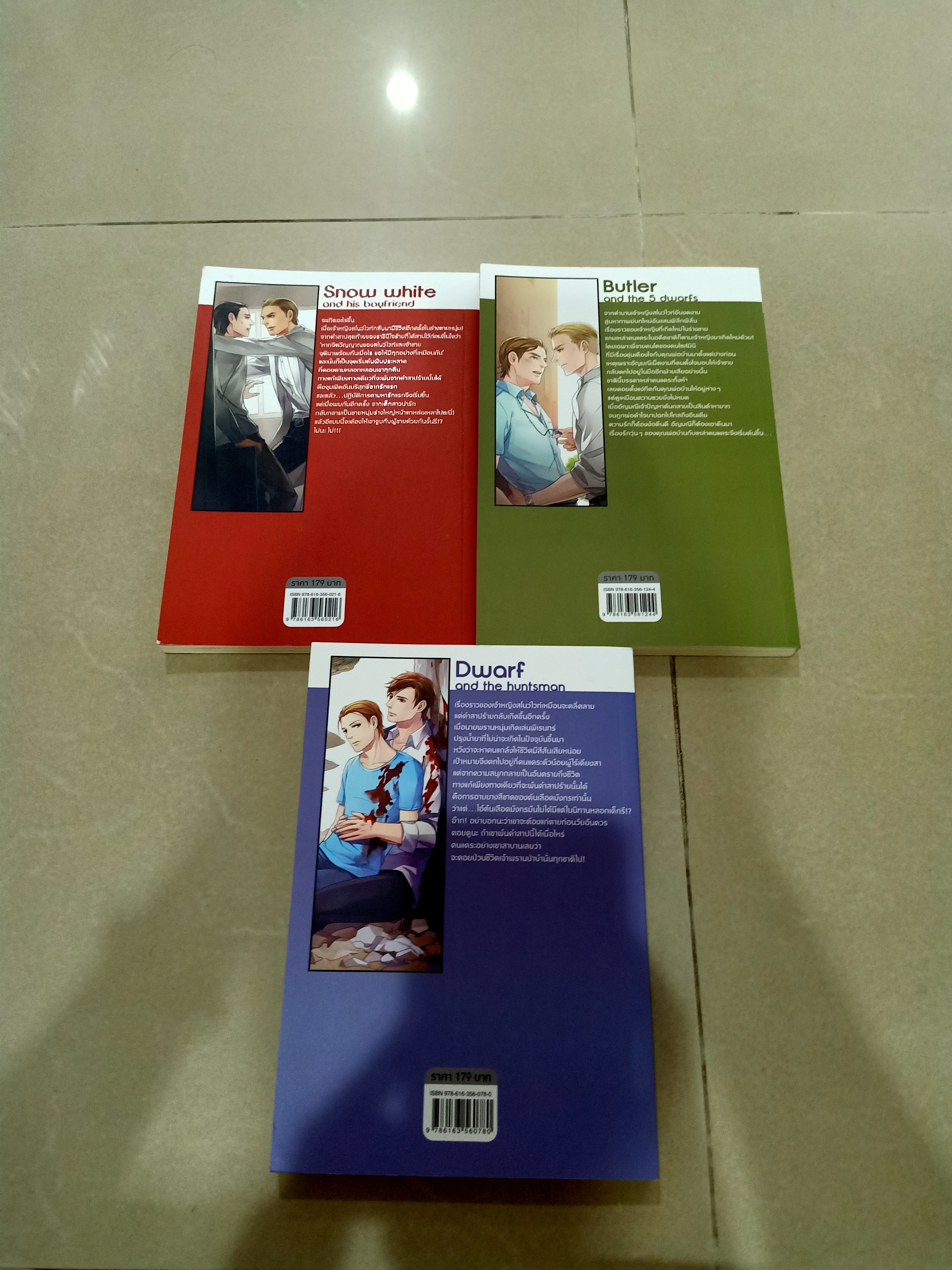 นิยาย 3 เล่ม