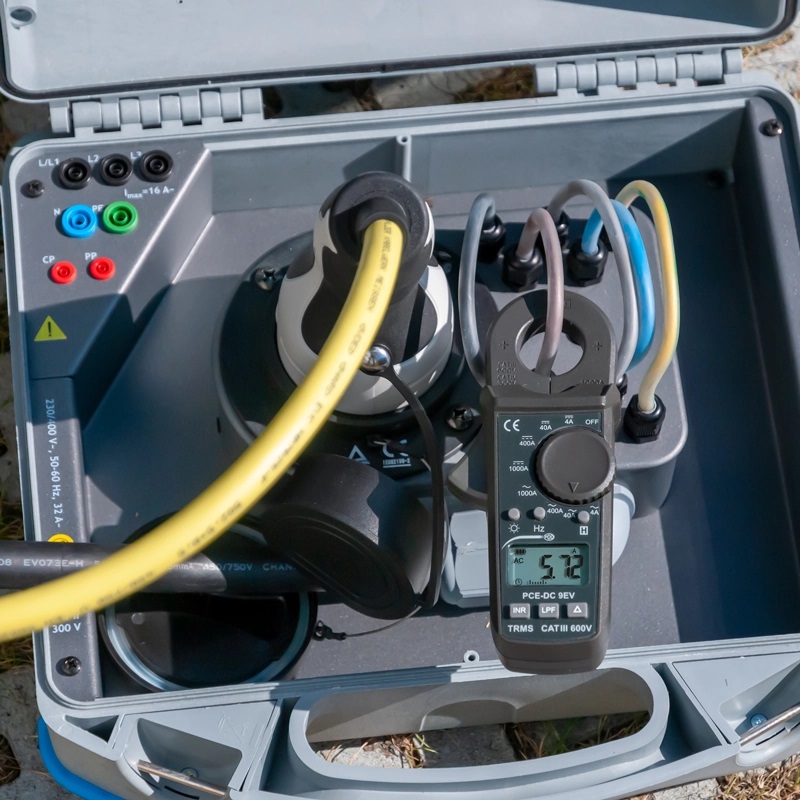 PCE รุ่นDC-9EV EVSE แคลมป์มิเตอร์Clamp Meter