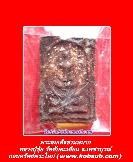 พระสมเด็จชานหมาก หลวงปู่ขุ้ย วัดซับตะเคียน