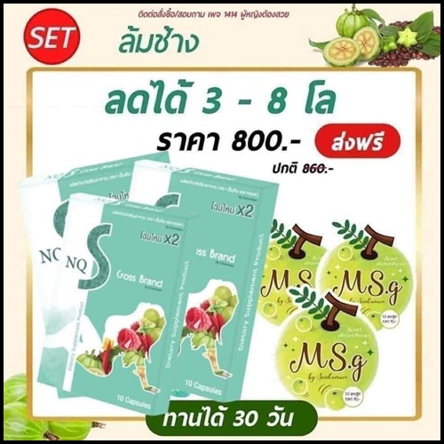เอ็มเอสจี MS.g ดีท็อกซ์