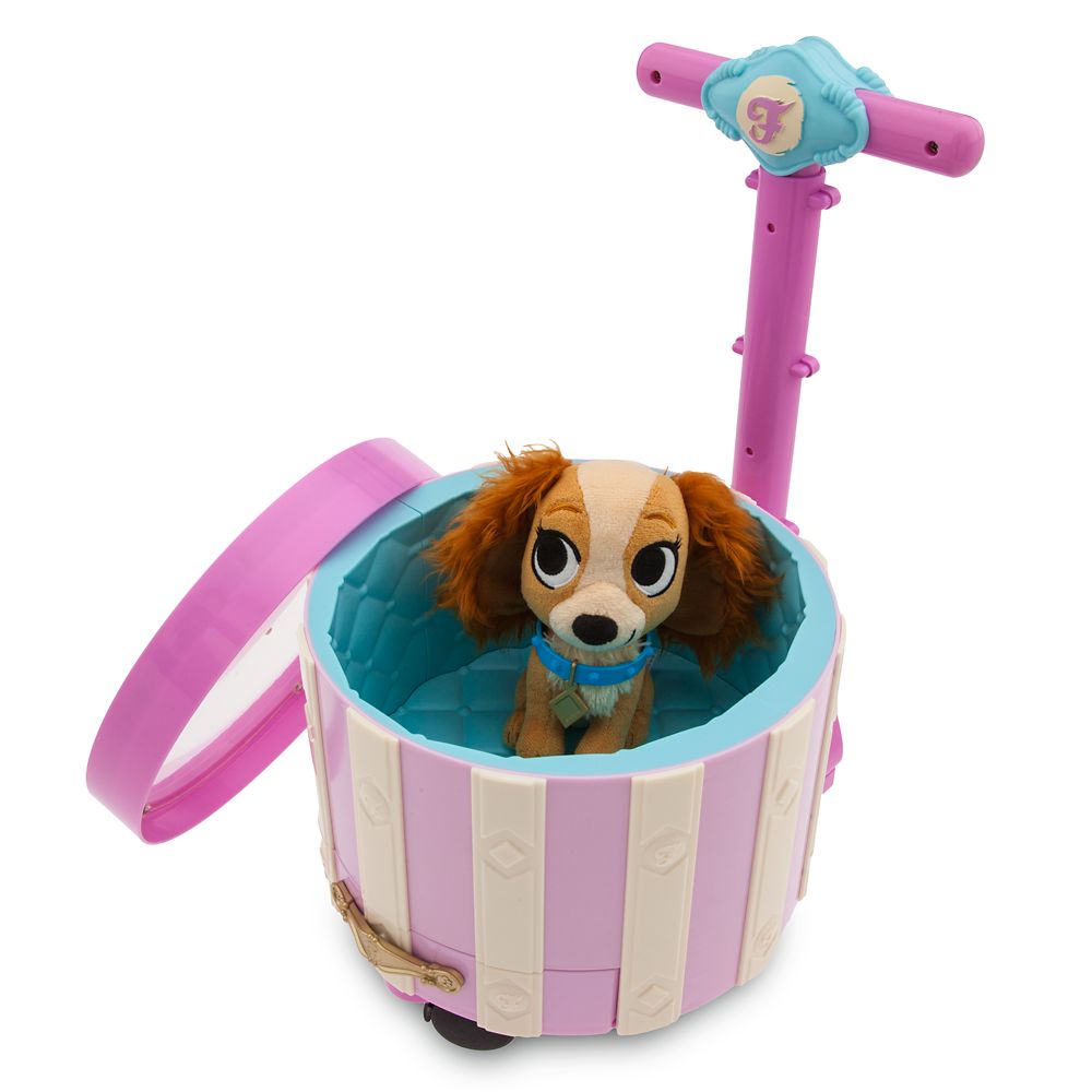 รถเข็นเลี้ยงลูกสุนัข "ฟีฟี้" พร้อมอุปกรณ์ Disney Fifi Pet Carrier Playset