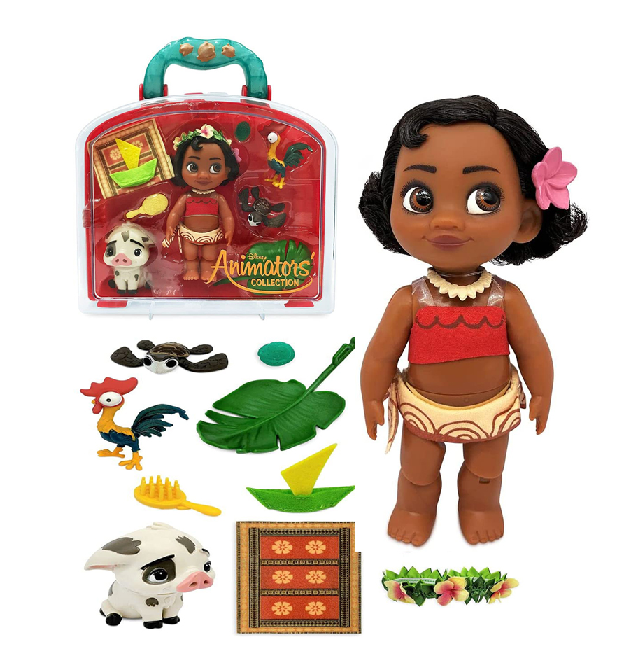ตุ๊กตา Disney Moana Animators' Collection Mini Doll Play Set – 5 Inches ราคา 990 - บาท
