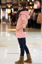 CW5707001 เสื้อโค้ทกันหนาว มีฮูด แขนยาวสีเหลืองชมพูหวาน Sale ล้างสต็อกตัวสุดท้าย ชมพู L CW5707001-1 ตัว