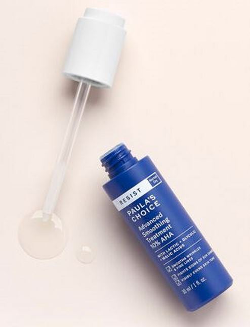 PAULA'S CHOICE :: Resist Advanced Smoothing Treatment 10% AHA ทรีทเม้นท์เนื้อบางเบา ผสานคุณค่า AHA หลากหลายชนิด ผลัดเซลล์ผิวพร้อมบำรุงในหนึ่งเดียว