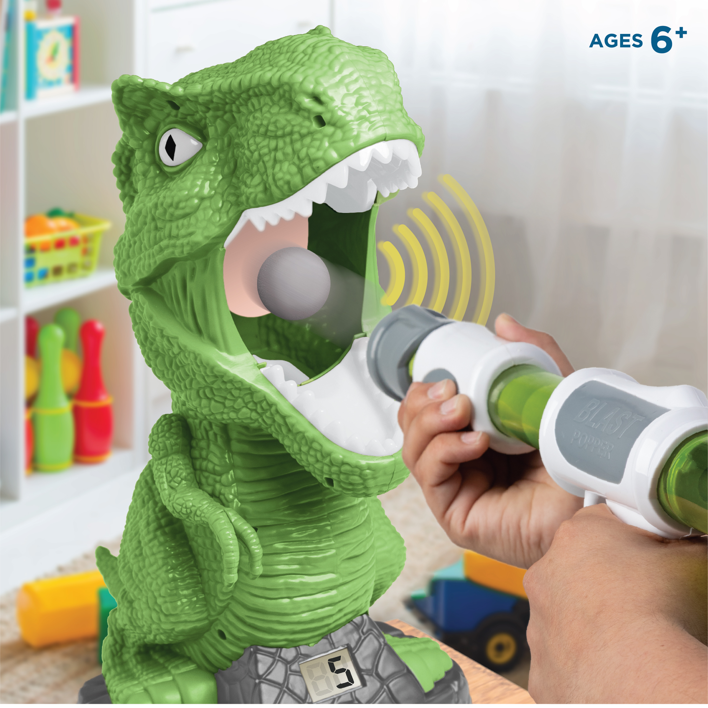 เกมให้อาหาร T-Rex ผู้หิวโหย Discovery Kids Discovery Hungry T-Rex Feeding Game ราคา 1,590 บาท