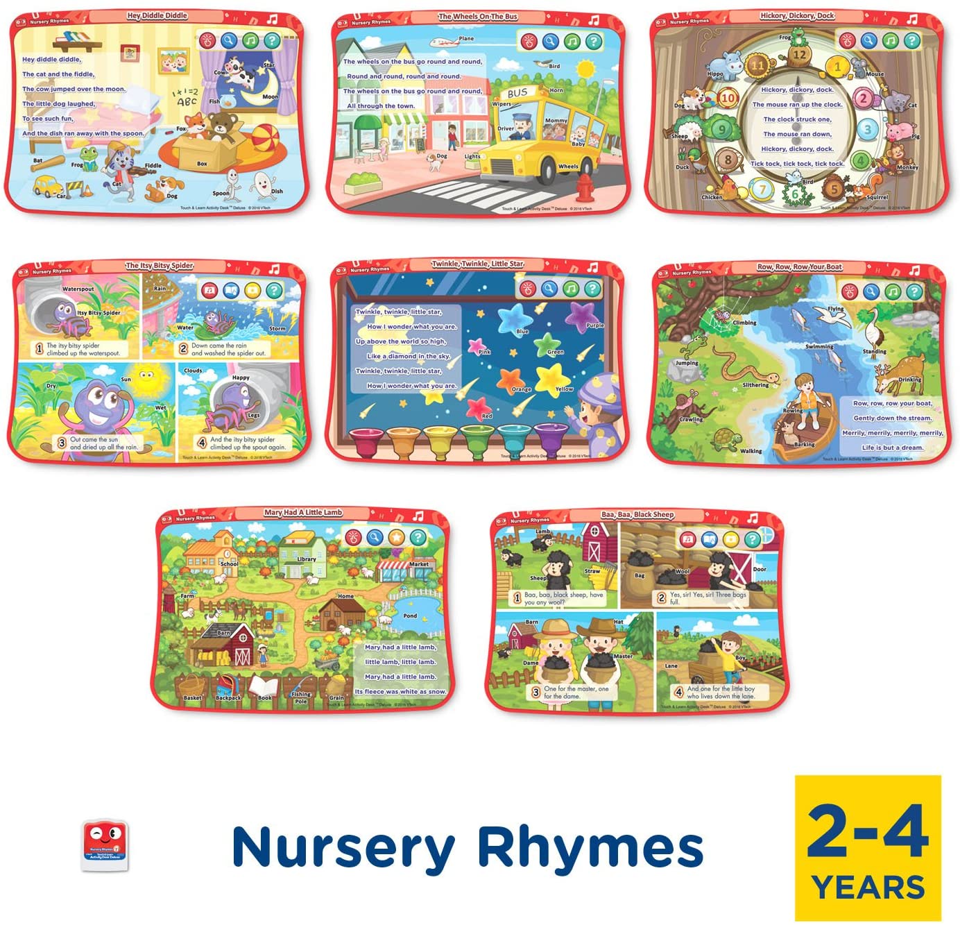 ชุดเสริมก่อนวัยอนุบาล VTech Activity Desk 4-in-1 Pre-Kindergarten Expansion Pack Bundle for Age 2-4 ราคา 3590 บาท