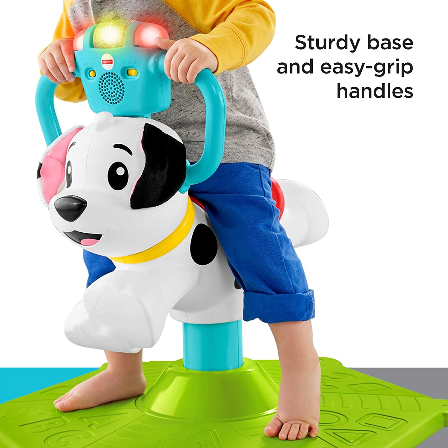 หมาน้อยเด้งดึ้ง Fisher-Price Bounce and Spin Puppy, Stationary Musical Ride-On Toy ราคา 3,050 บาท