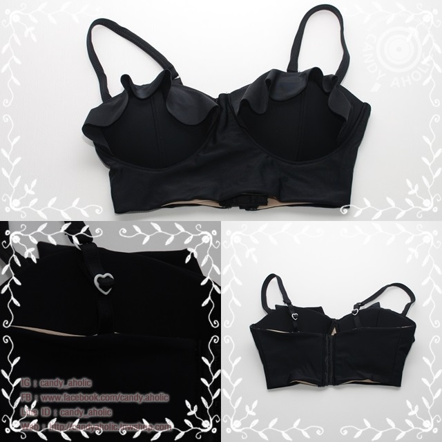 (Free Size)บราระบาย มีตะขอปรับระดับ ได้สองระดับ มีสายคล้องไหล่ มีหลายสี spaghetti_sp_017