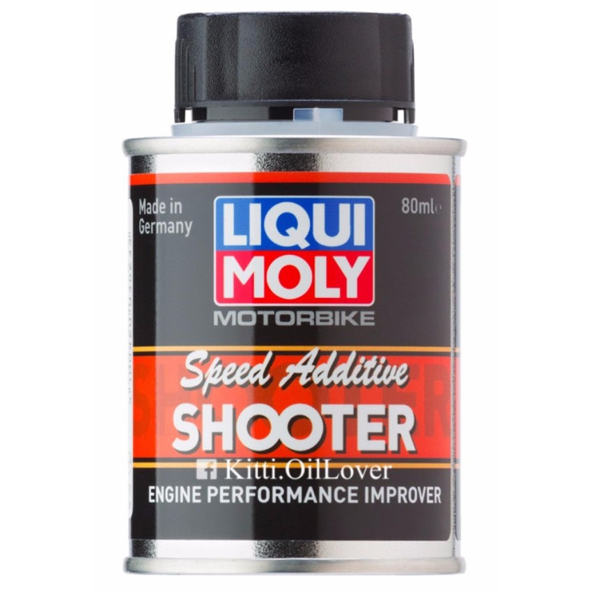 MOTORBIKE SPEED ADDITIVE SHOOTER 80 ML สารเพิ่มประสิทธิภาพน้ำมันเชื้อเพลิงสำหรับรถมอเตอร์ไซค์